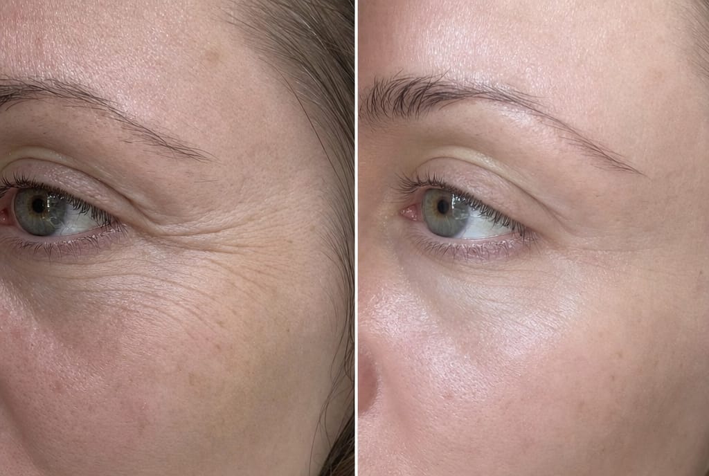 Customer photo review of Copper Peptide Serum