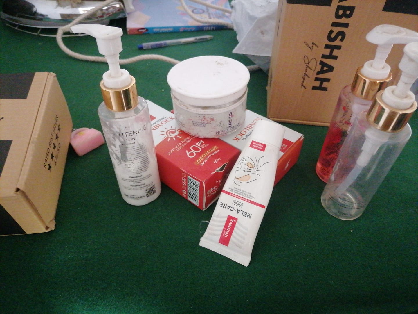 Customer photo review of Pomegranate Facewash Double Pack