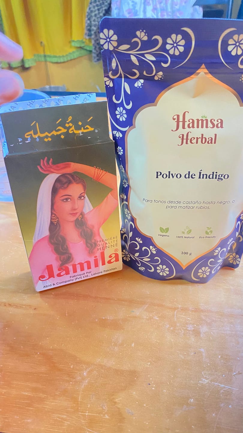 Customer photo review of Polvo de Índigo