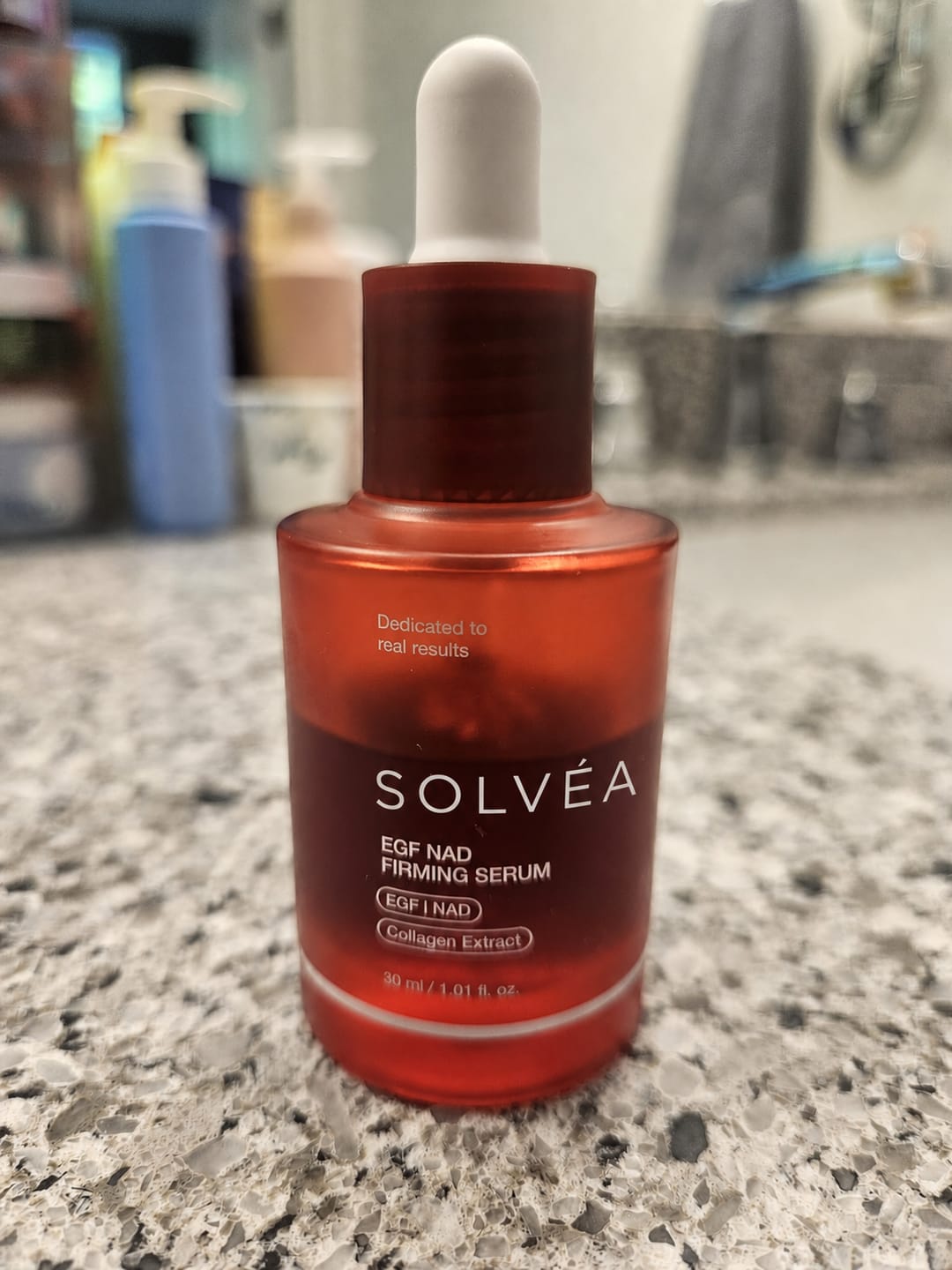 Customer photo review of NAD+ Serum