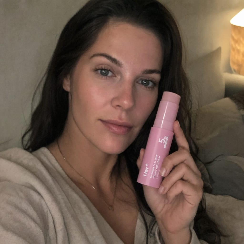 Customer photo review of HENNE+ Collagen Lift Balm