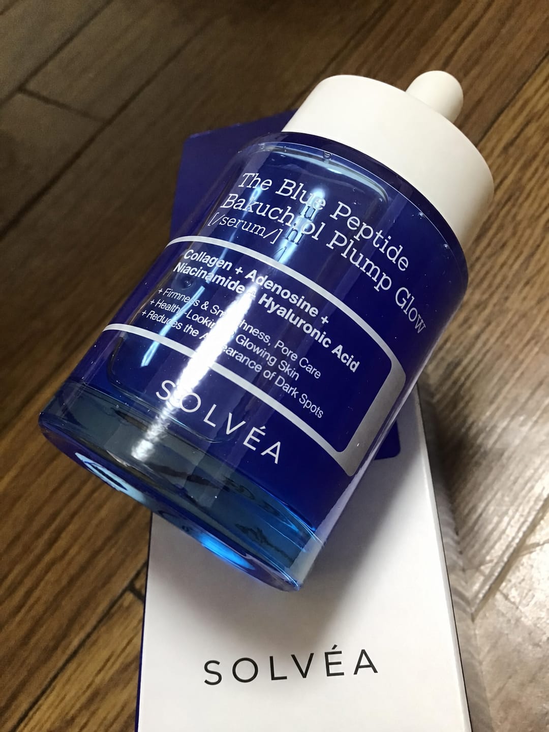 Customer photo review of Copper Peptide Serum