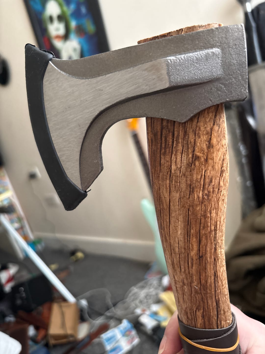 Customer photo review of The Norse Splitter Axe