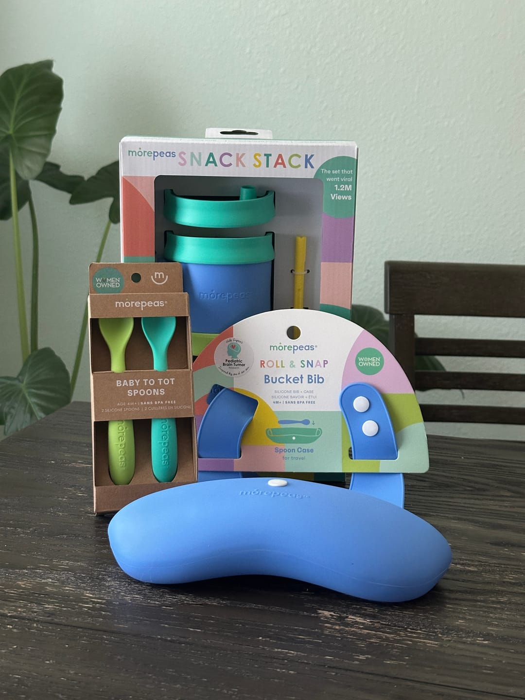 Customer photo review of Roll & Snap Bib