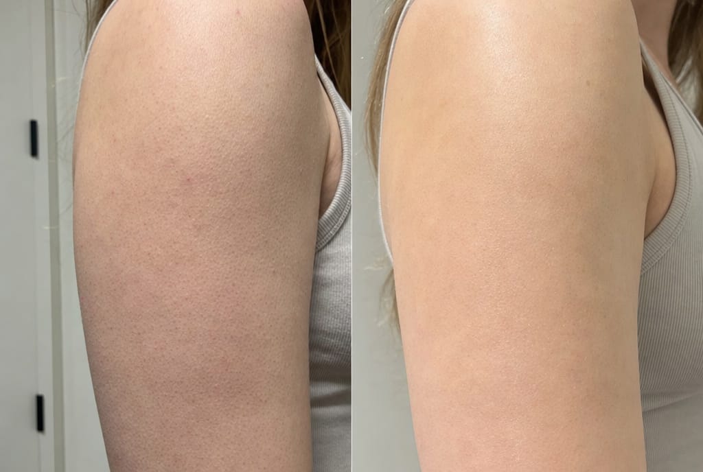 Customer photo review of Glow Body Oil