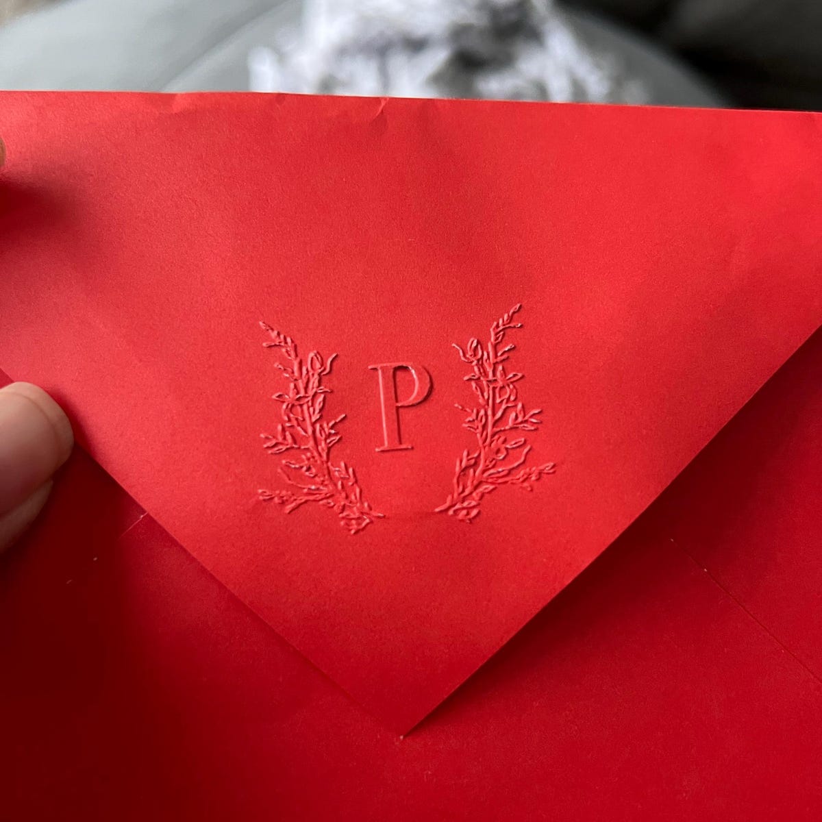 Customer photo review of Monogram Embosser