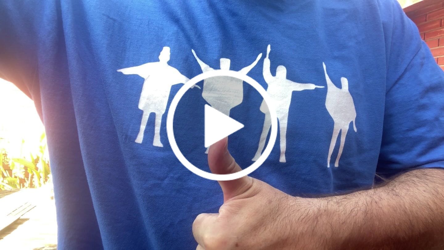Customer video review of Help! T-Shirt