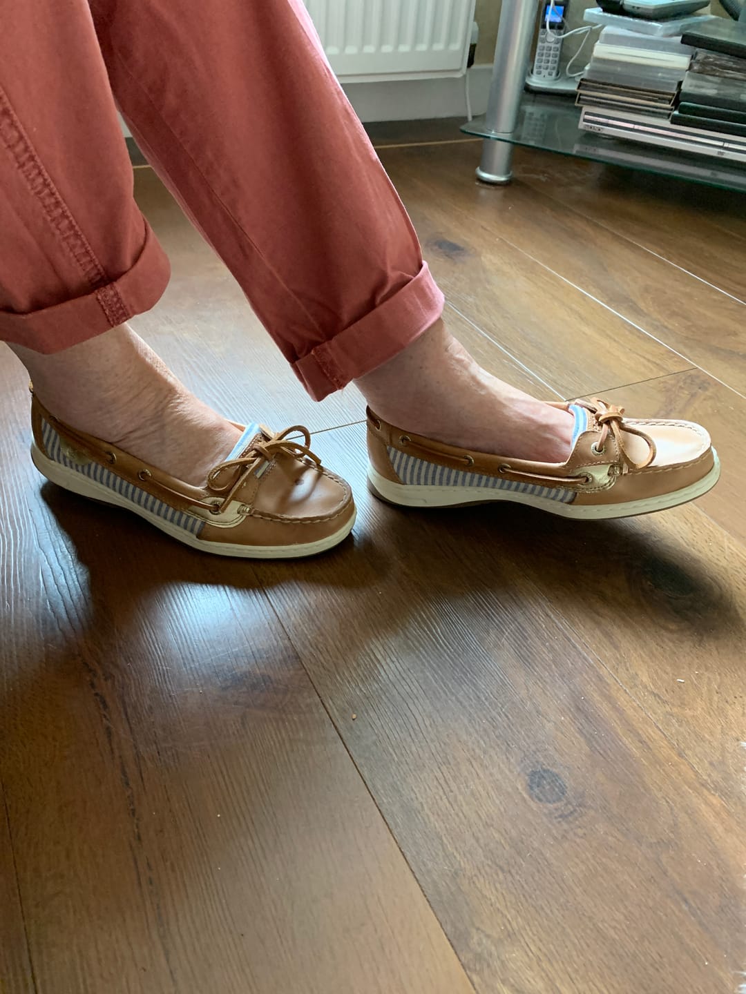 Customer photo review of Women's Angelfish Shoe Peanut