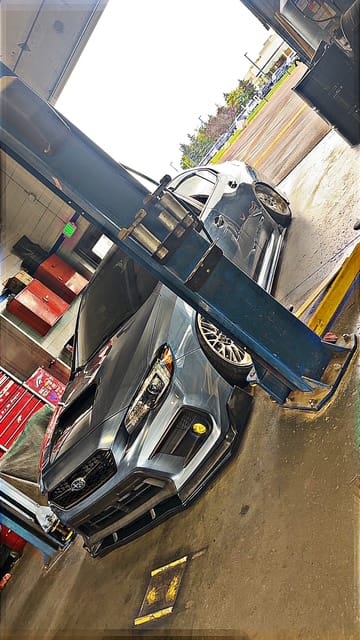 Customer photo review of 2015-2021 Subaru WRX / STI VA - Polyurethane Front Lip - Black
