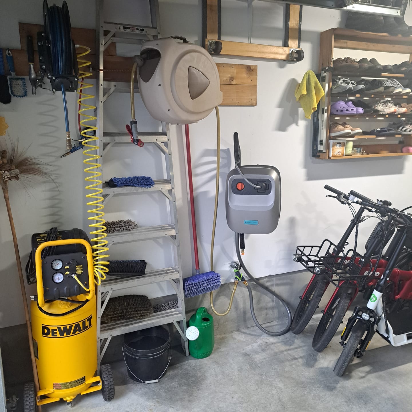 Customer photo review of Grandfalls Retractable Pressure Washer G20