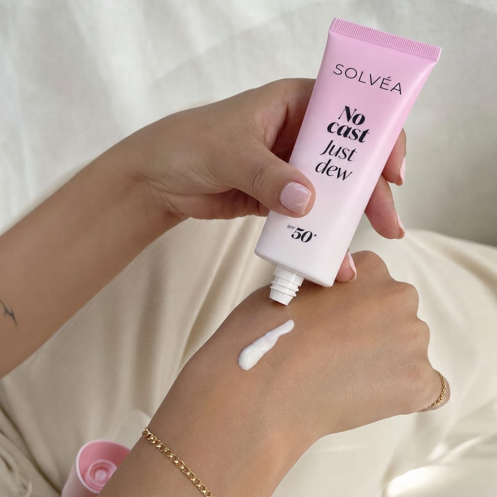 Customer photo review of PDRN Hydrating UV Serum