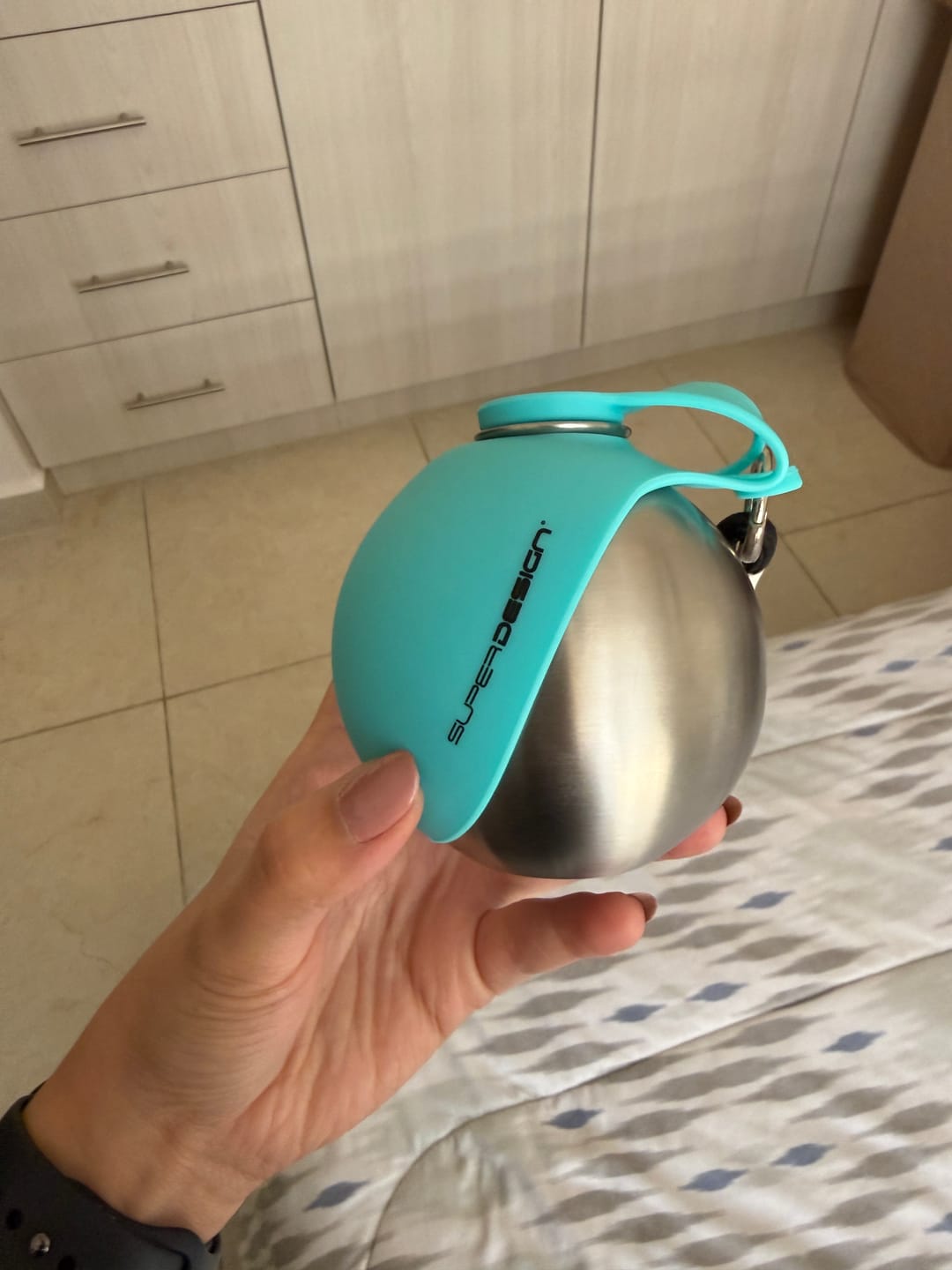 Customer photo review of Botella de Agua para Perros.