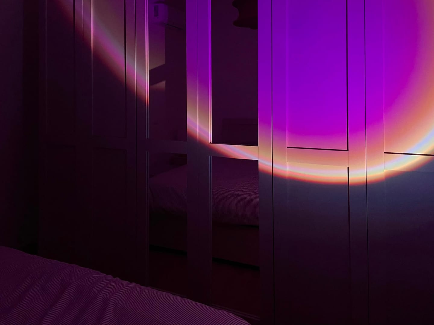 Customer photo review of Golden Hour Sunset Lamp