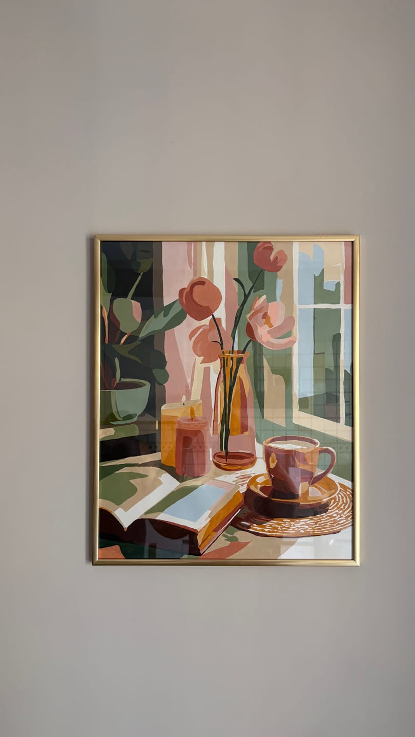 Customer photo review of Window light | Paint by Number