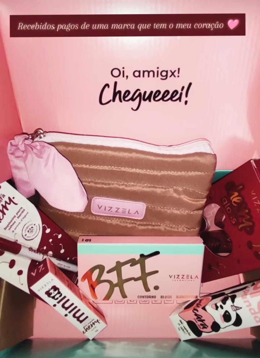 Customer photo review of Máscara Para Cílios Big No Panda Vizzela - Preta