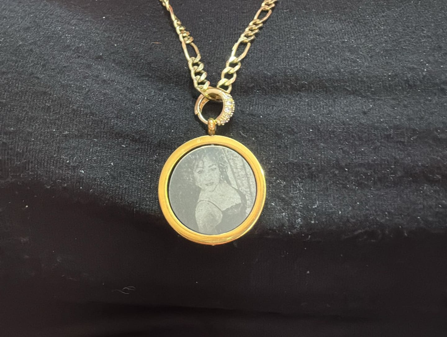 Customer photo review of Collar Memory  Personalizado