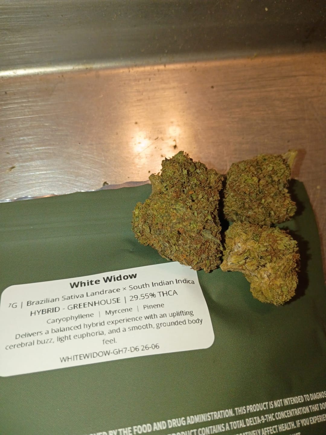 Customer photo review of White Widow
