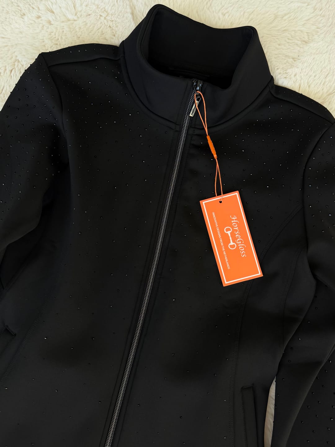 Customer photo review of FLORENCE - PERFORMANCE JACKET | BLACK CRYSTAL