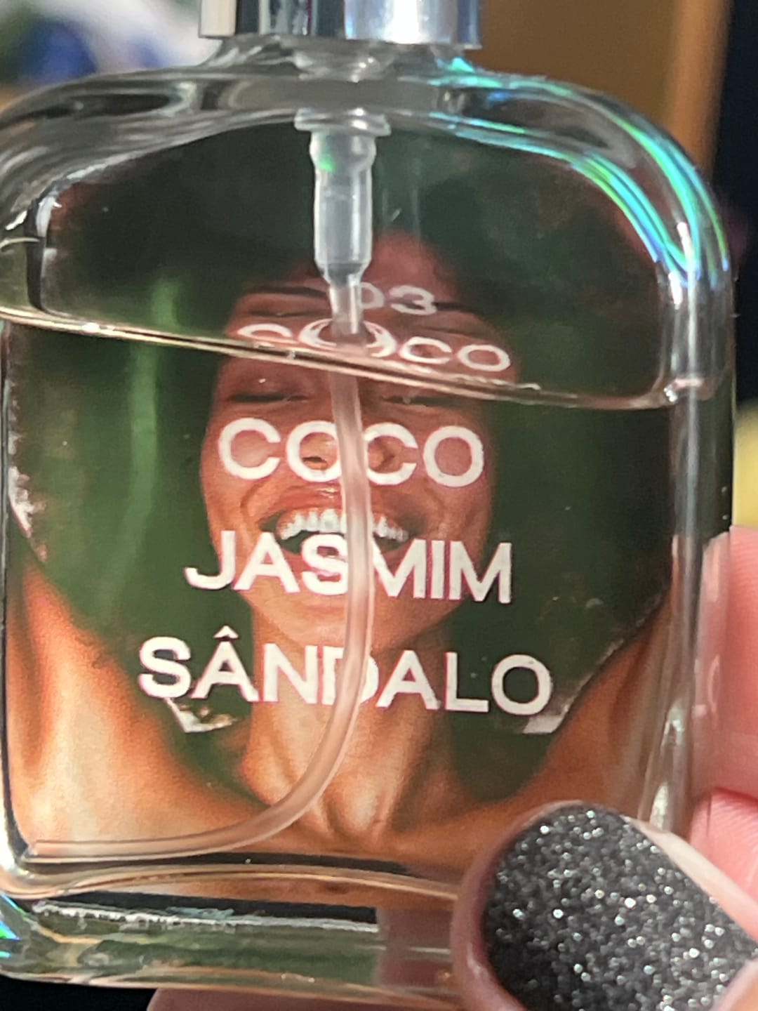 Customer photo review of Perfume Cabelo e Corpo #03