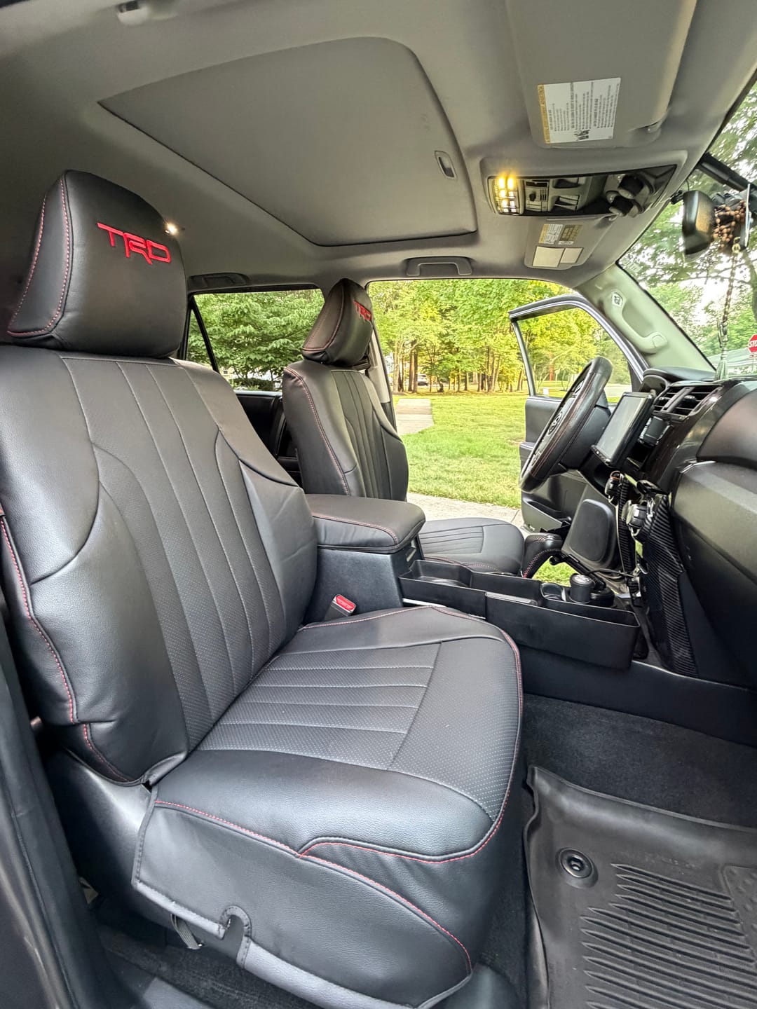 Customer photo review of Premium Custom-Fit Seat Covers