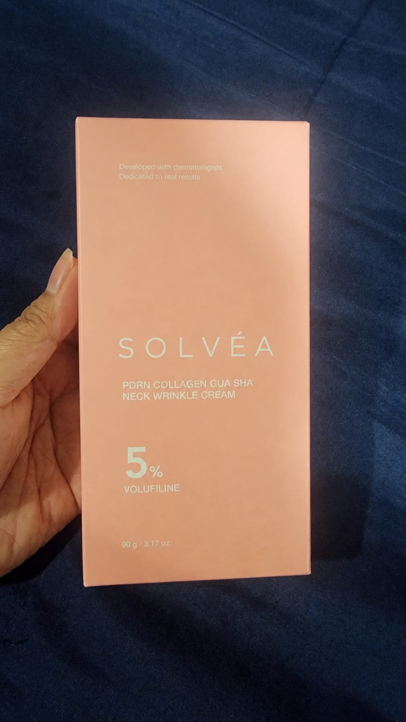 Customer photo review of PDRN Collagen Gua Sha Neck Wrinkle Cream
