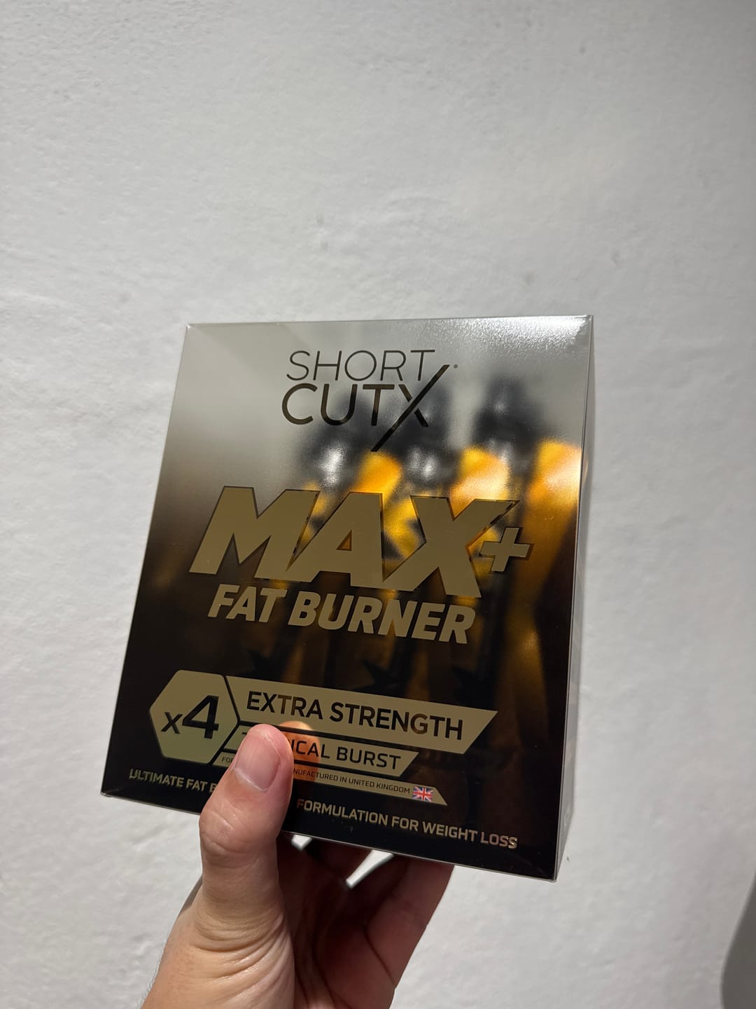 Customer photo review of Max+ Fat Burner Juice (15x35ml)