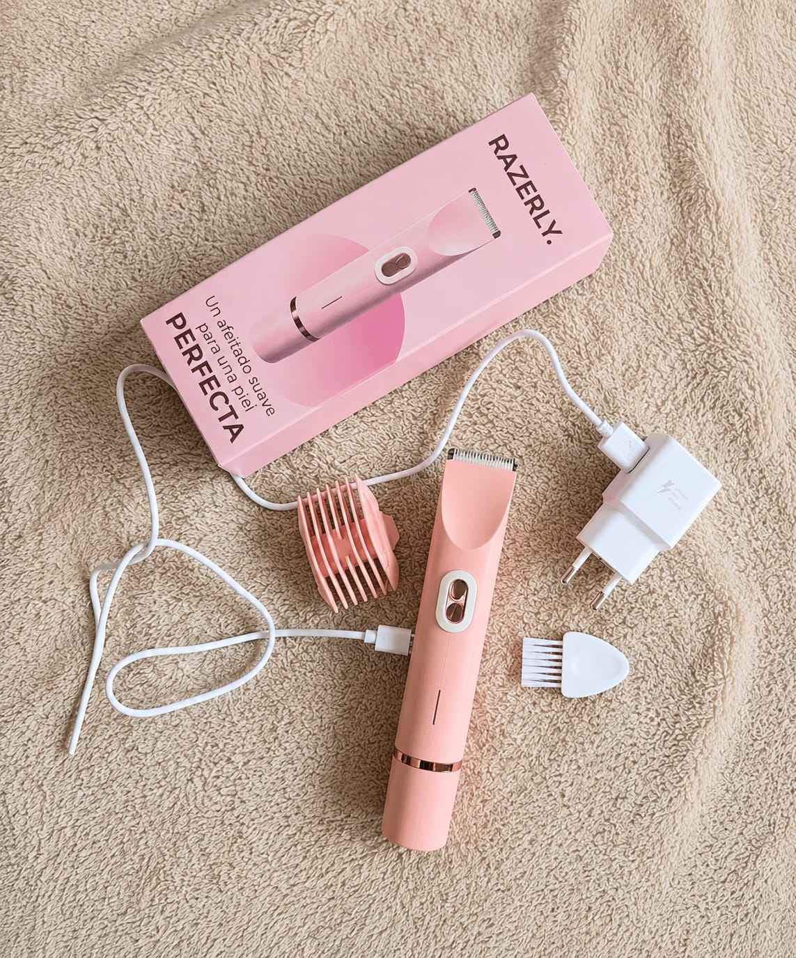 Customer photo review of Rasoir VIRELAU - Fini les coupures et les irritations