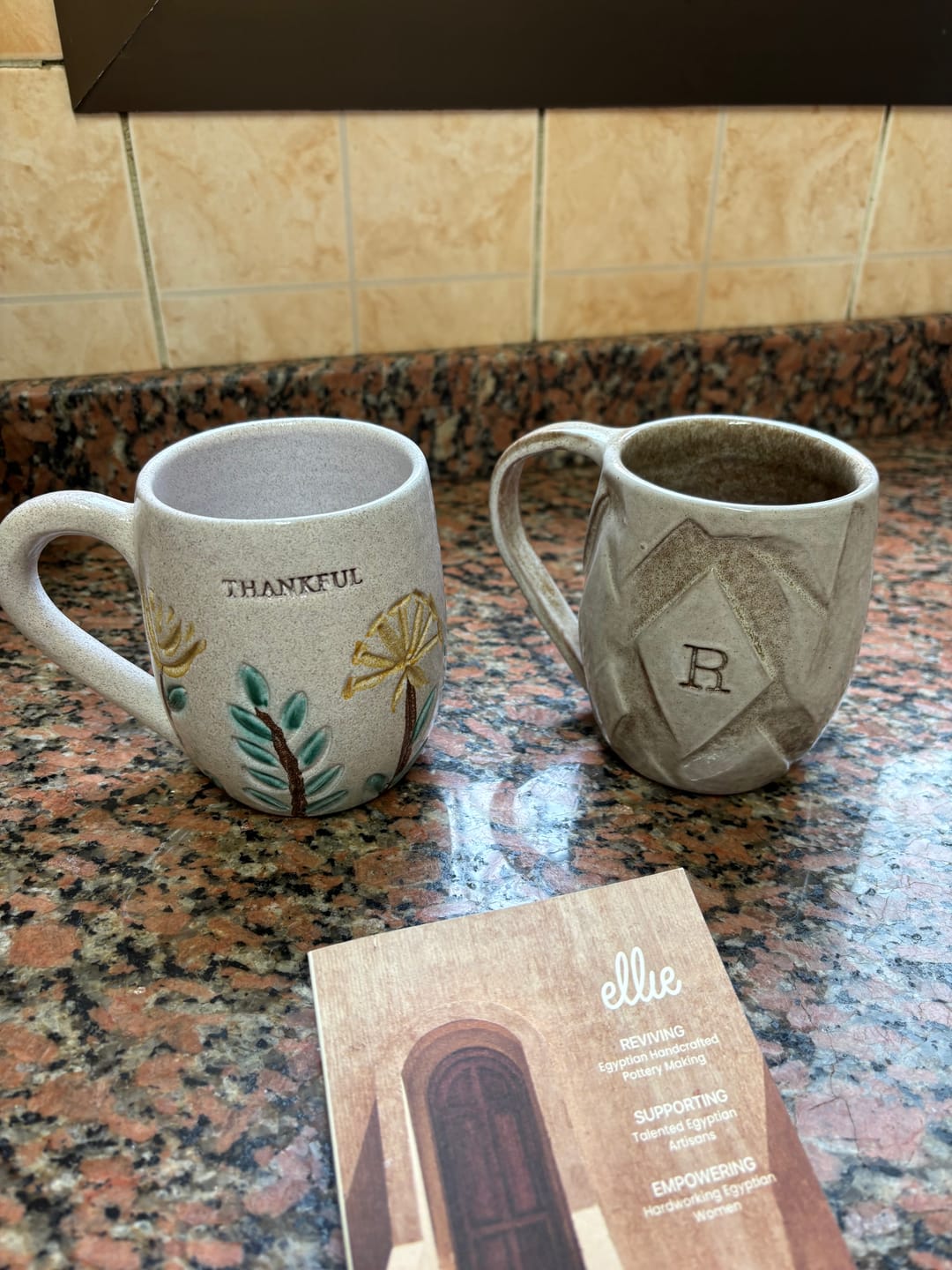 Customer photo review of Monogram Mug