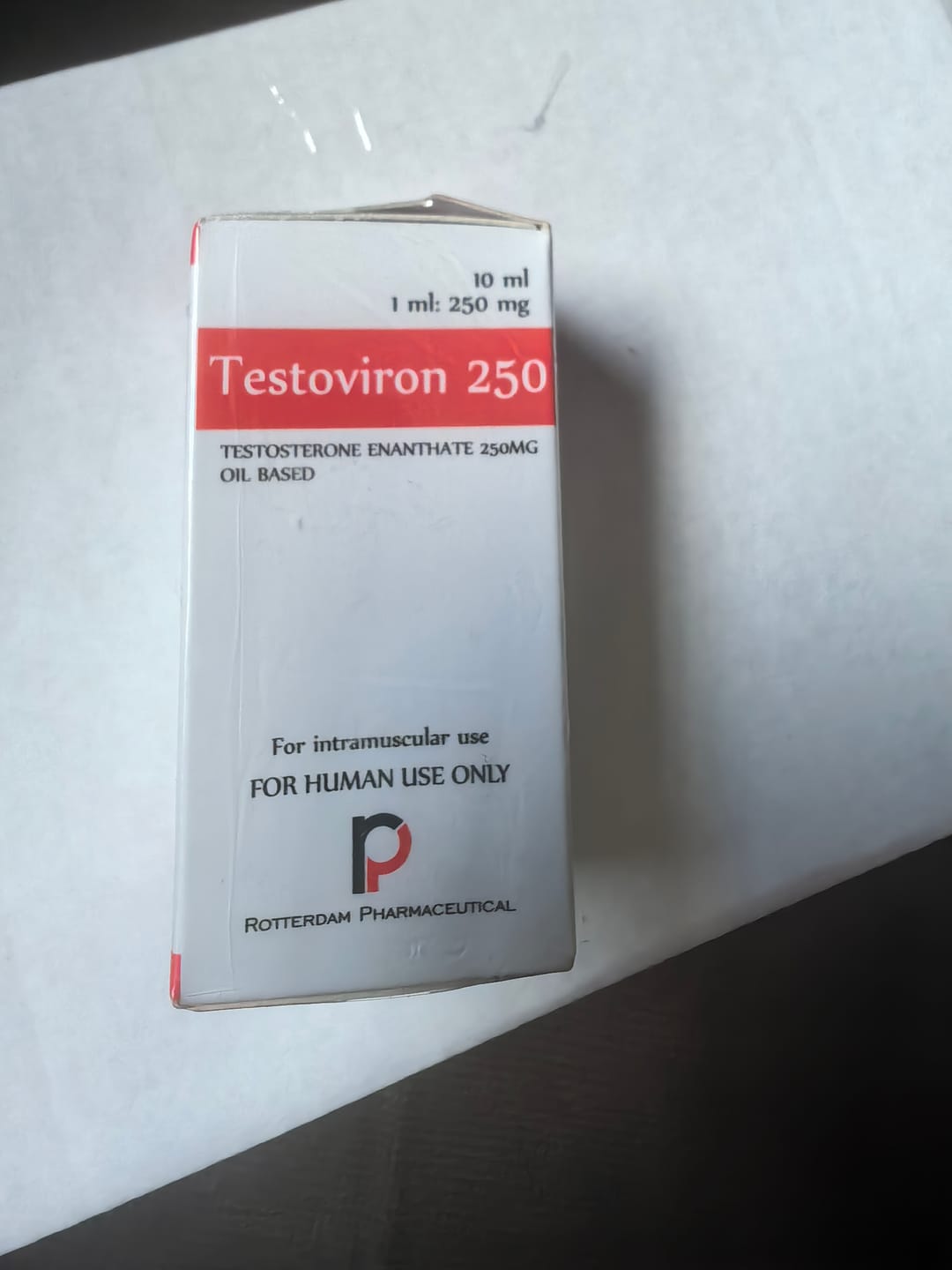 Customer photo review of TESTOVIRON | Testosterona Enantato 250mg 10ml