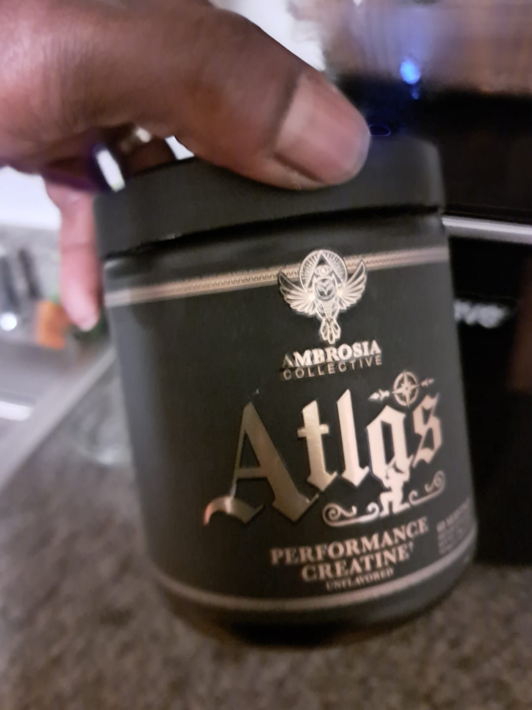 Customer photo review of Atlas Performance Creatine