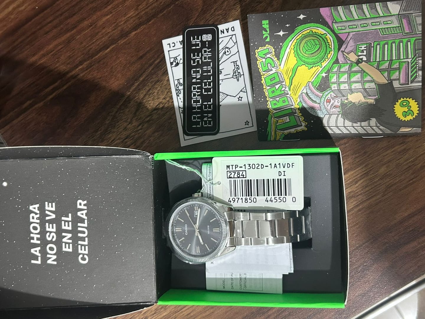 Customer photo review of Reloj Casio Análogo MTP-1302D-1A1V Negro 38,5mm