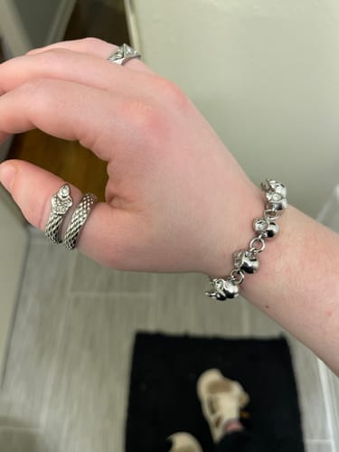 Customer photo review of 10 STAGES OF ADDICTION BRACELET