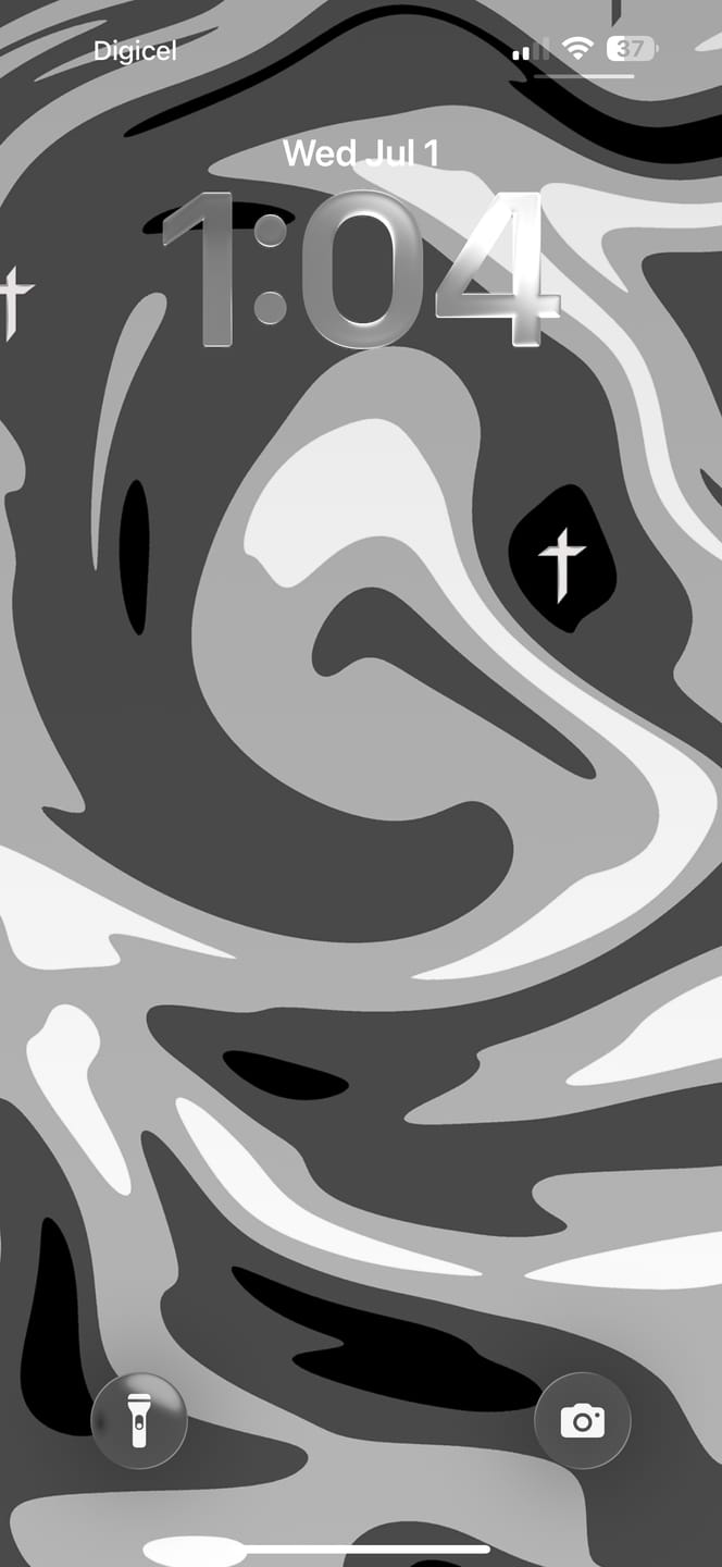 Customer photo review of Liquid Wallpaper Bundle