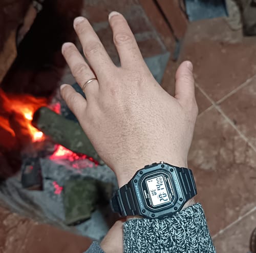Customer photo review of Reloj Casio l W-218H l