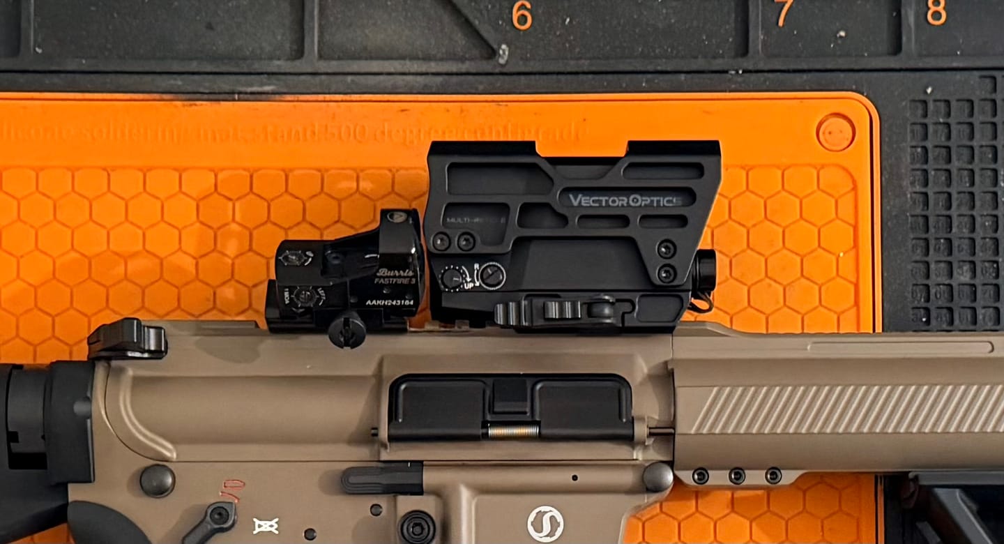 Customer photo review of Vector Optics SCRD-M67 Frenzy Plus 1x31x26 Multi Reticle