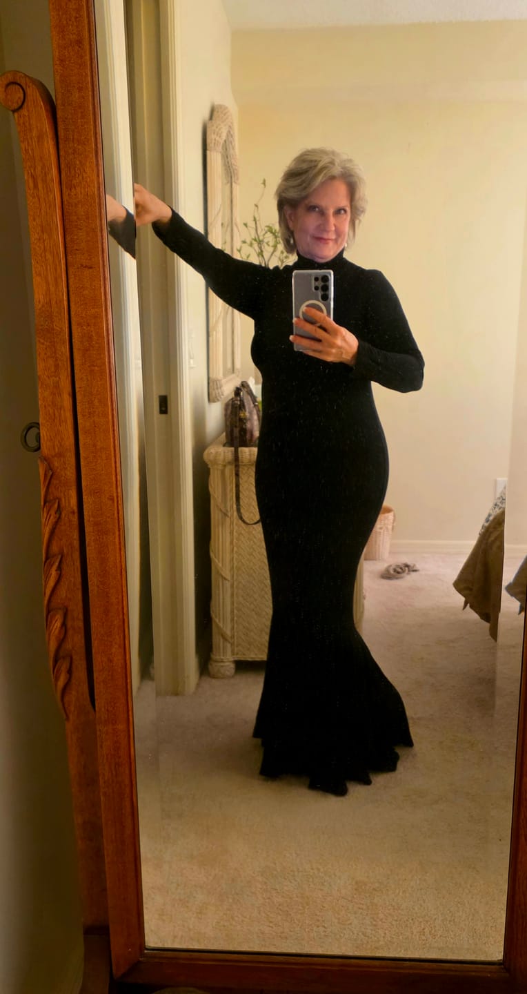 Customer photo review of Brigitte Brianna Manhattan Dress
