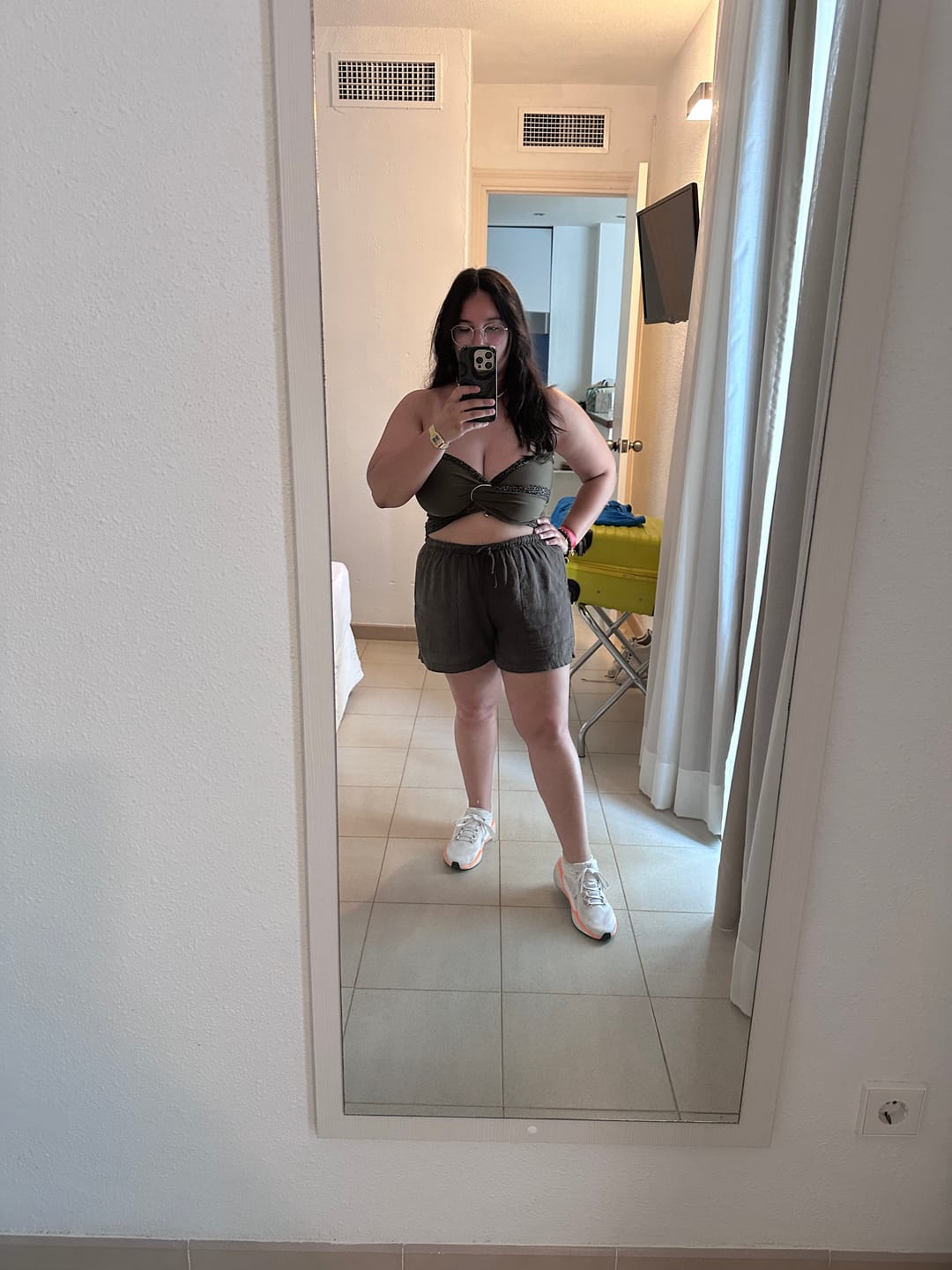 Customer photo review of L’INCROYABLE TOP SWIM – NOIR