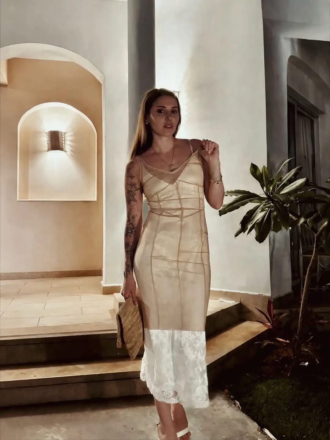 Customer photo review of Arely Midi Dress