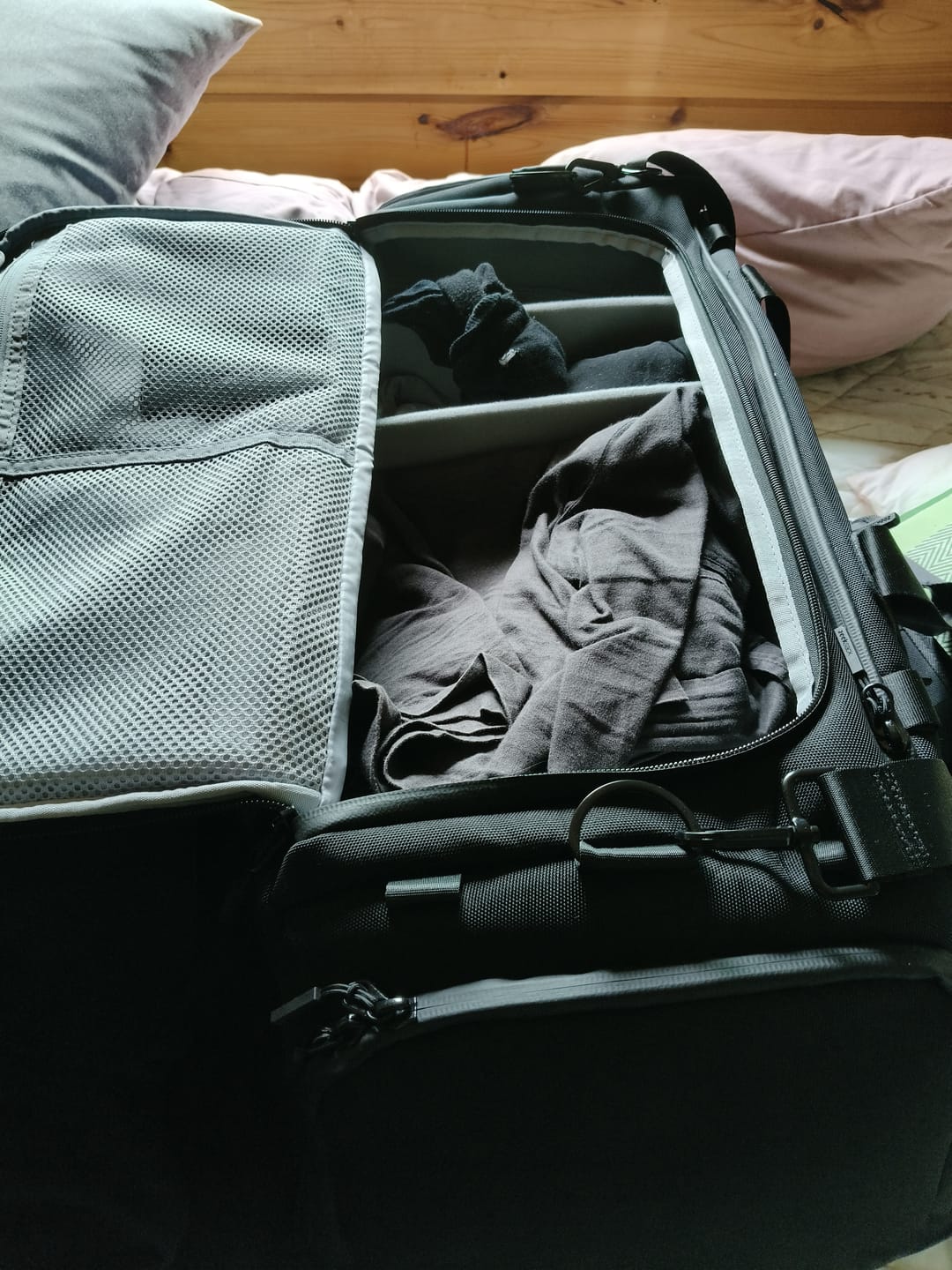 Customer photo review of The Weekender 50L