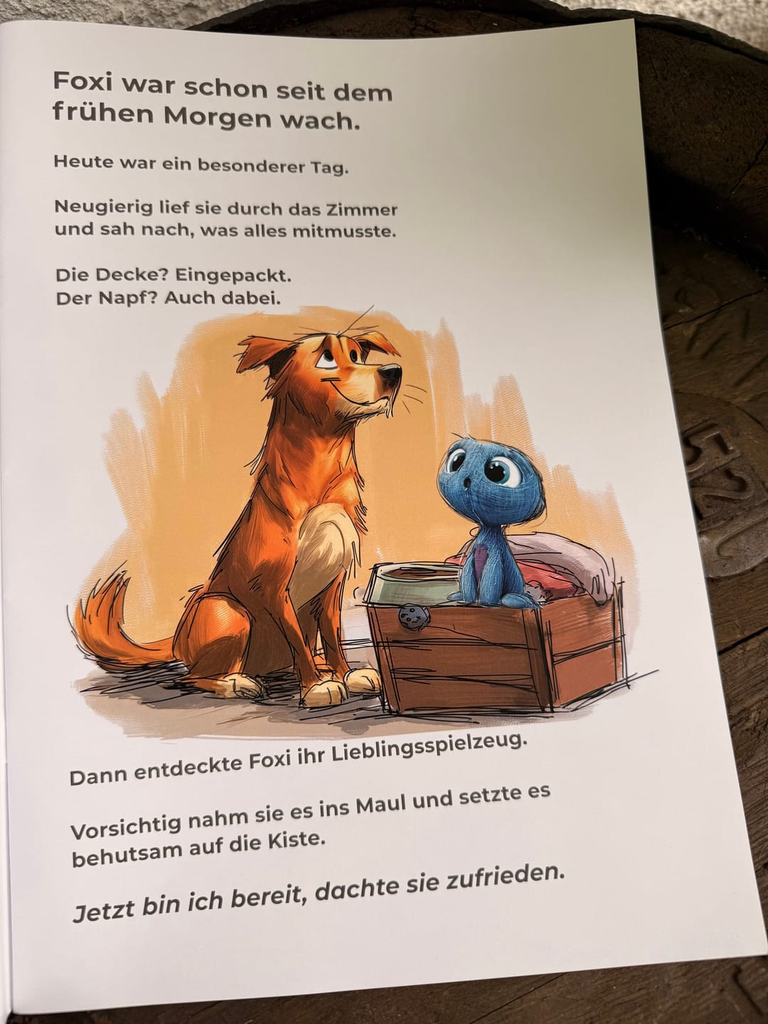 Customer photo review of Batida & Foxi – Ein Abenteuer in den Bergen (Band 1)