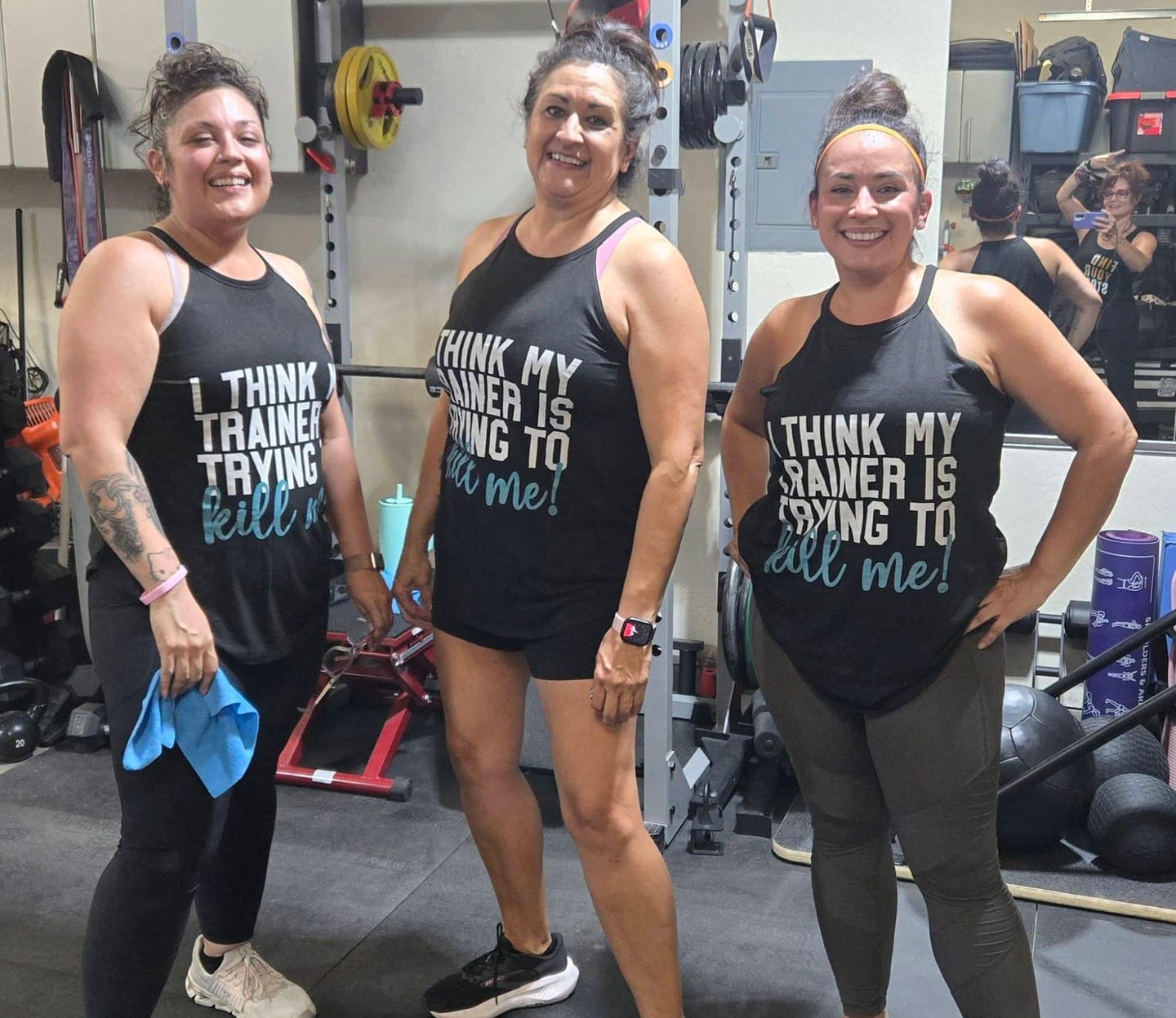 Customer photo review of I Think My Trainer Is Trying To Kill Me