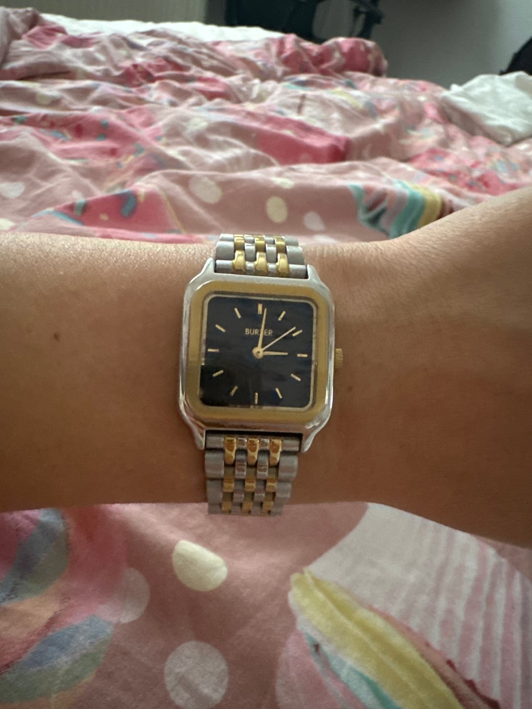Customer photo review of Macy Black Gold Silver