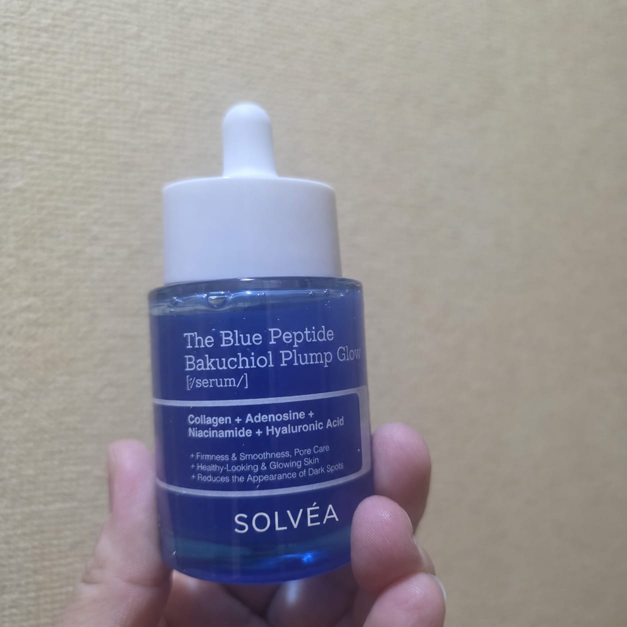 Customer photo review of Copper Peptide Serum