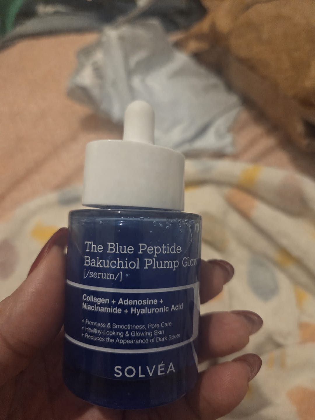 Customer photo review of Copper Peptide Serum