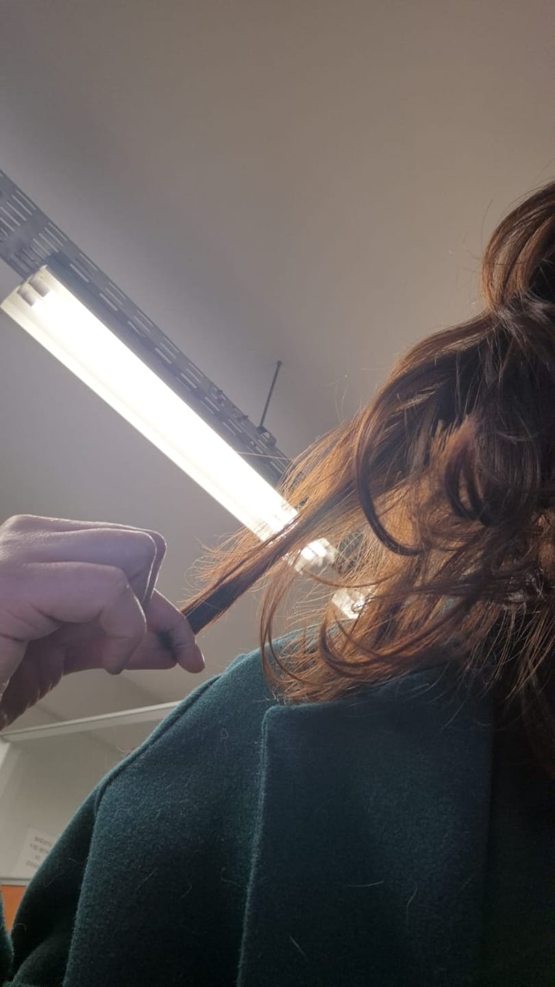Customer photo review of Henna Jamila Hair -  Cobrizo Natural y Duradero