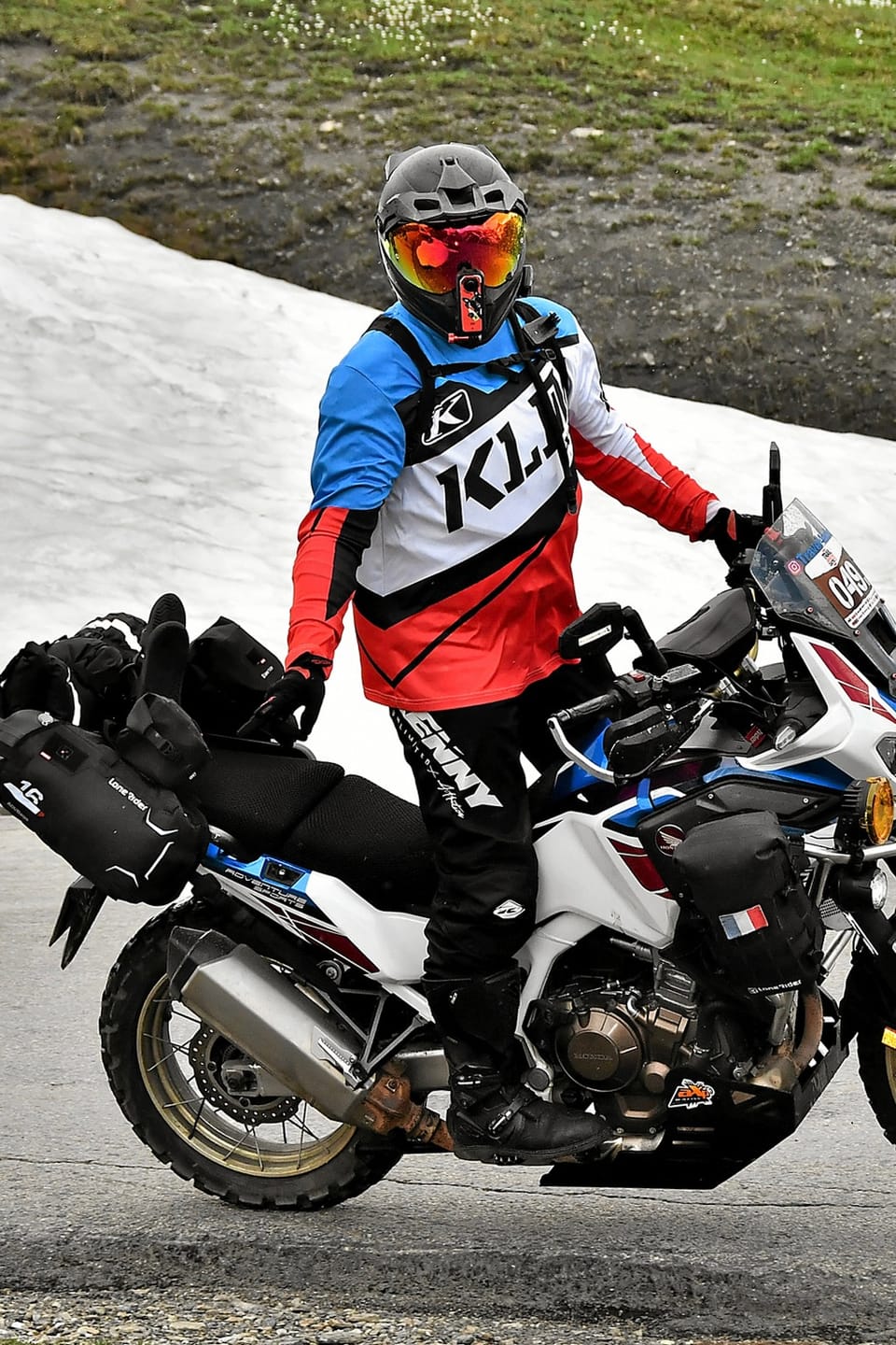Customer photo review of ADVBags 16 – Rackless Saddle Bags