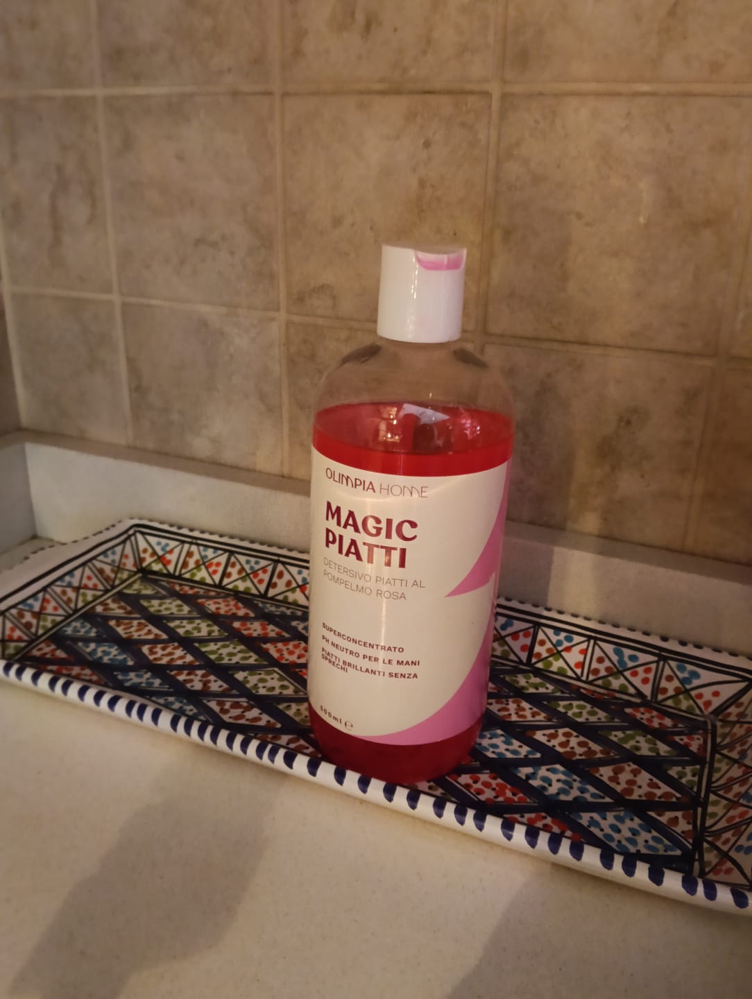 Customer photo review of Magic Piatti Ml.500 - Detersivo Piatti al Pompelmo Rosa