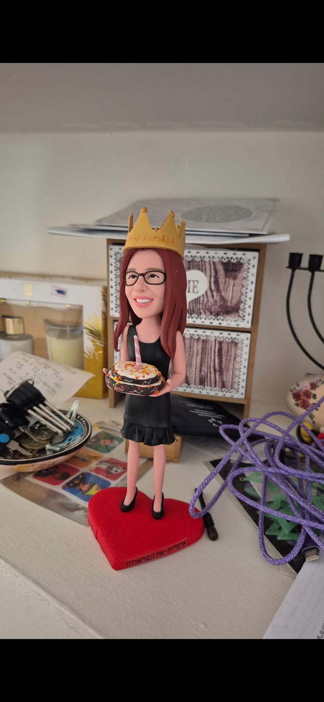 Customer photo review of בובת MINI ME - יום הולדת (אישה)