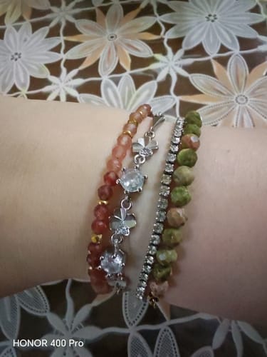 Customer photo review of Ella Tennis Bracelet