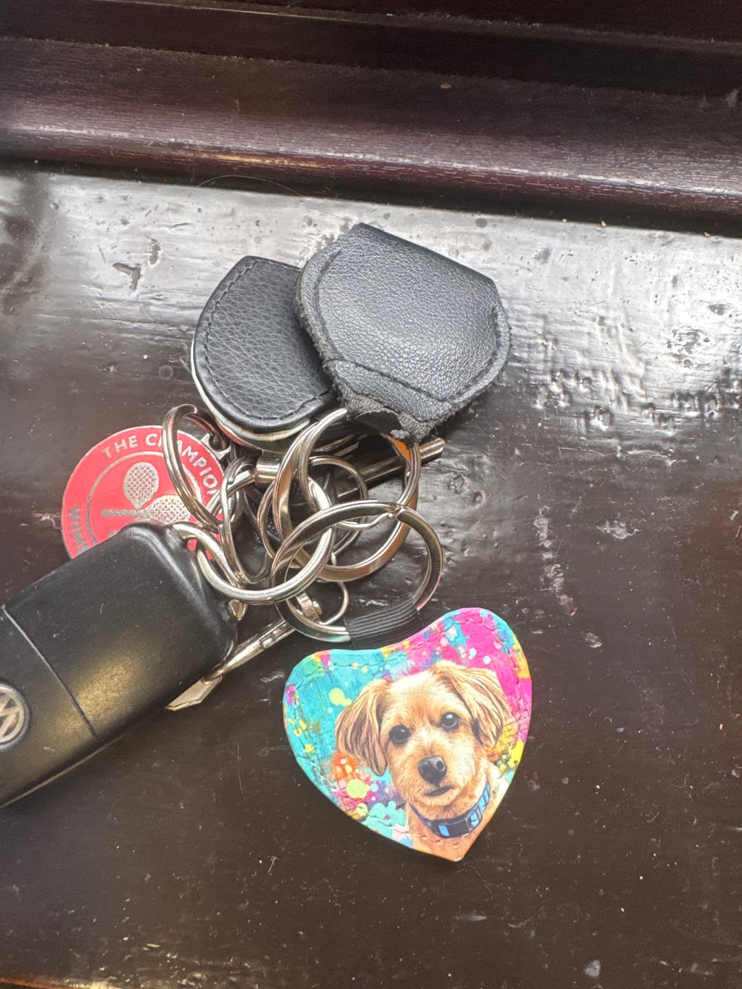 Customer photo review of Streetart - Personalised Keychain